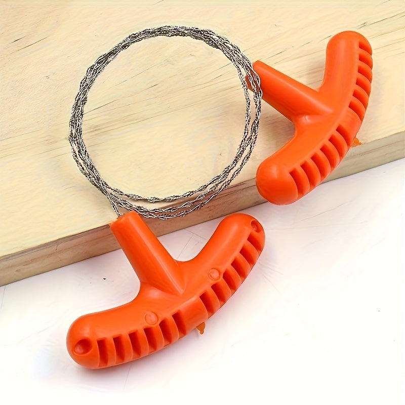 Mini Pocket Saw Stainless Steel Wire Saw for Outdoor Camping Survival