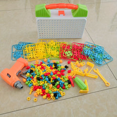 Kids' Playhouse DIY Screwdriver Toolbox Toy