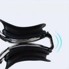 Electroplated Large Frame Swimming Goggles Anti fog Anti UV Swimming Glasses