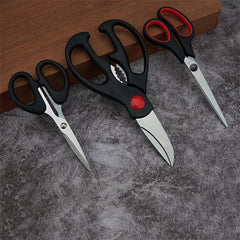 3-Pack Stainless Steel Multifunctional Scissors for Chicken Bones and Food