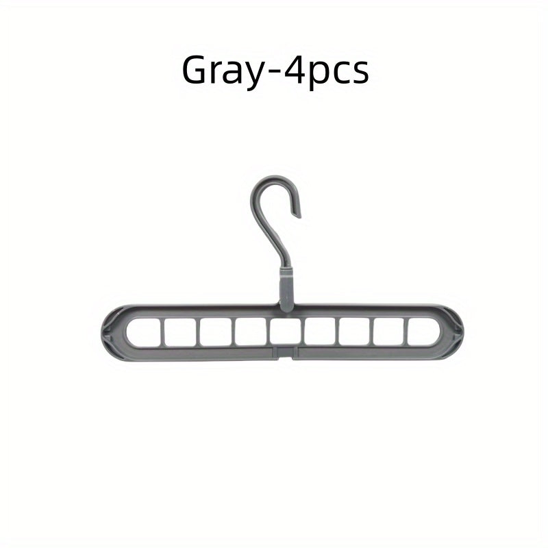 Multifunctional 9 Hole Hanger for Clothing Stores