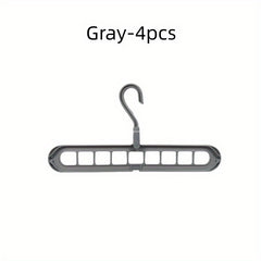 Multifunctional 9 Hole Hanger for Clothing Stores