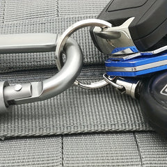 2pcs Aluminum D-Shaped Rope Buckle for Camping