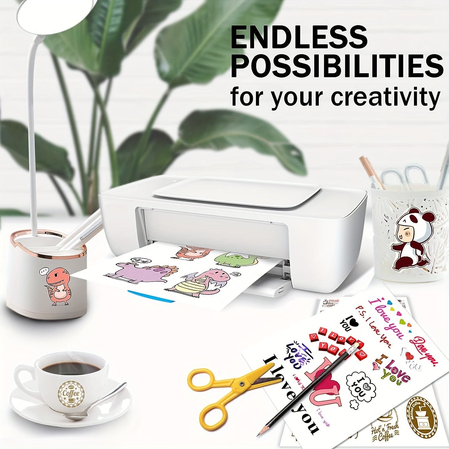 20 Sheets Waterproof Printable Vinyl Sticker Paper