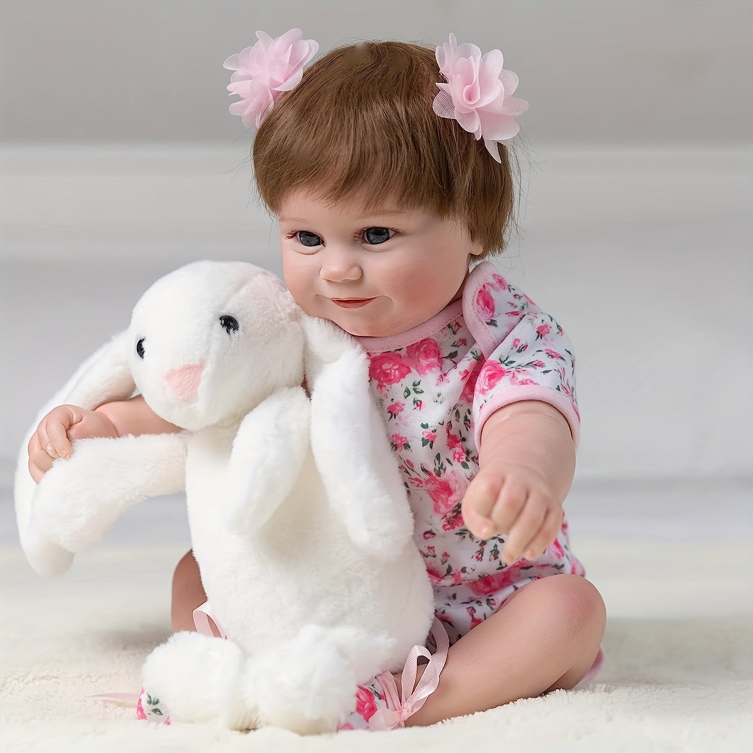45 72 Cm Lifelike Reborn Baby Doll Soft Body Realistic Newborn Baby Doll
