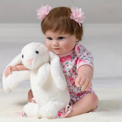 45 72 Cm Lifelike Reborn Baby Doll Soft Body Realistic Newborn Baby Doll