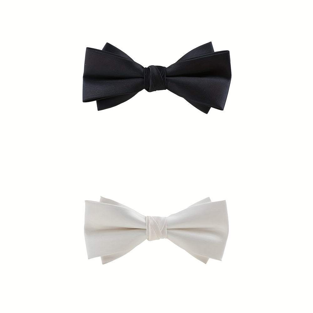 Plain Bow Tie for Groomsmen Wedding