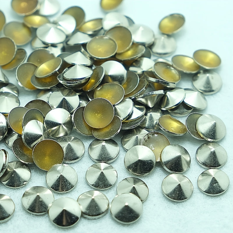 500pcs Copper Punk Rivets Studs Spikes DIY Craft Garment Leather Bag Shoes