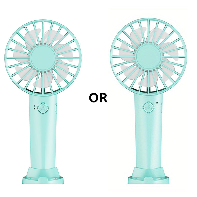 USB Charging Mini Handheld Fan Portable Small Fan for Outdoor Desktop