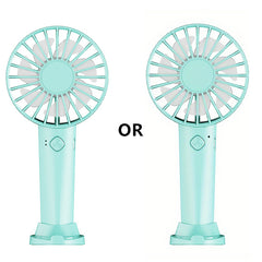 USB Charging Mini Handheld Fan Portable Small Fan for Outdoor Desktop