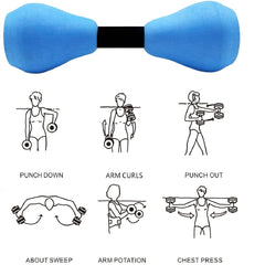Water Resistance Foam Dumbbell for Aquatic Aerobic Exercise