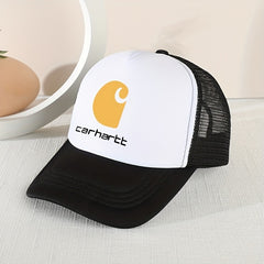 Kids Mesh Print Baseball Cap Sunshade Breathable Trucker Hat for Boys & Girls