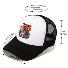 Adjustable Baseball Cap with Letter Embroidery, Sunshade Breathable Outdoor