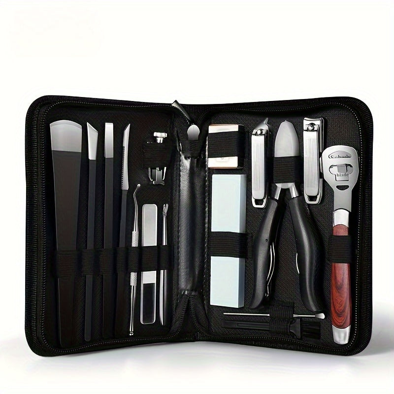 16pcs Nail Clippers Fingernail & Toenail Cutter Manicure Tool
