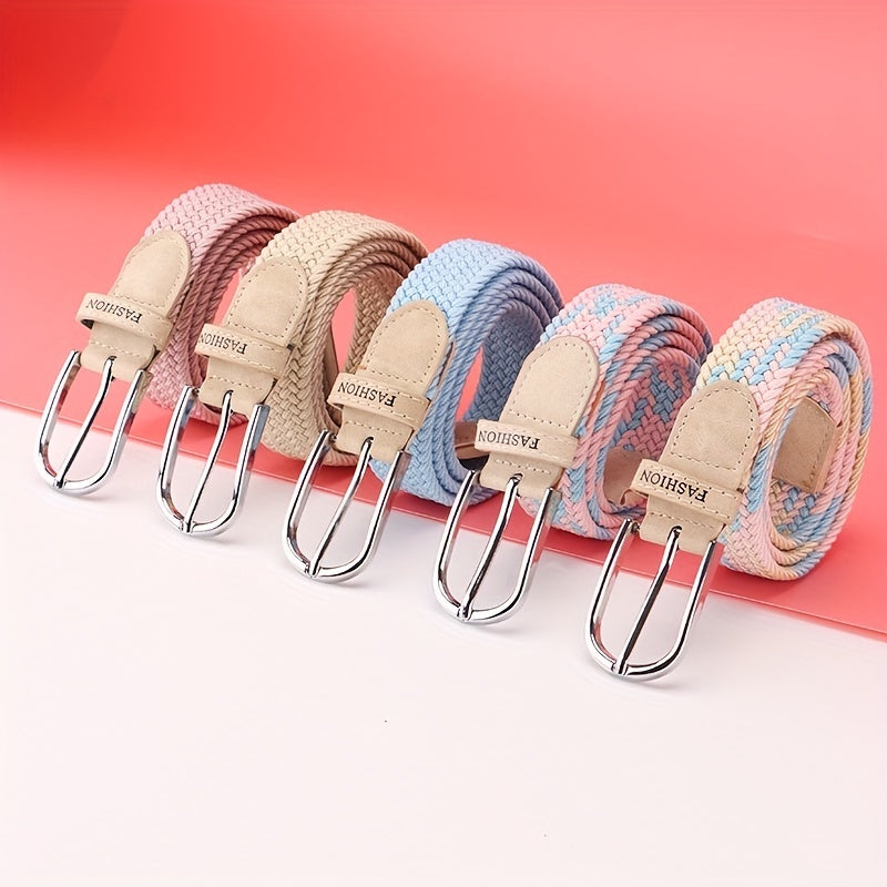 Men's Canvas Buckle Belt for Jeans Pants Clothing