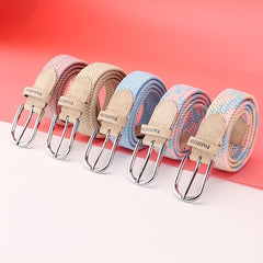 Men's Canvas Buckle Belt for Jeans Pants Clothing