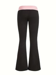 Yoga Fitness Flared Pants Wide Leg Sports Pants