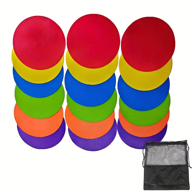 TPE Round Landmark Pads - Set of 24 for Outdoor Training