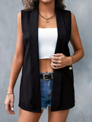 Casual Sleeveless Work Office Vest