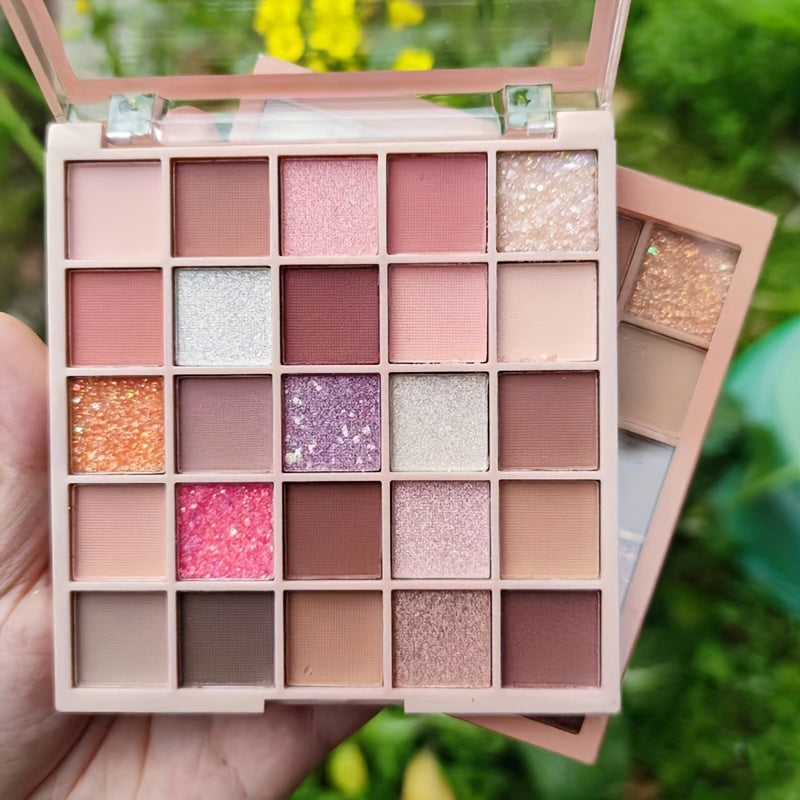 25-Color Eyeshadow Palette Contouring Brightening Powder