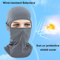 Men's UV Protection Windproof Full Face Warm Hat