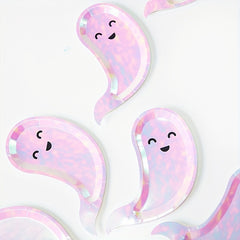 Iridescent Halloween Disposable Party Utensils Plates Cups And Napkins