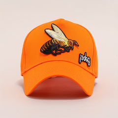 Bee Patch Baseball Cap Sun Hat Lightweight Unisex Dad Hat
