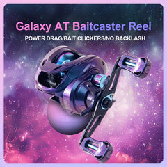 HAUT TON GALAXY Baitcaster Fishing Reel 7.2:1 Gear Ratio 5+1BB