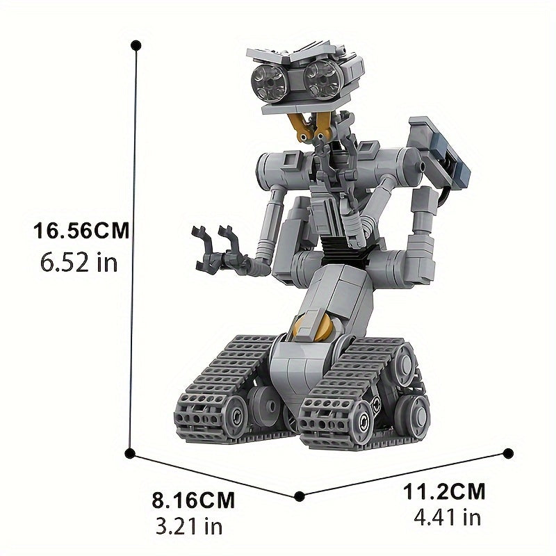 Nostalgic Robots 313pcs Movie Robots Building Blocks Models Ornaments