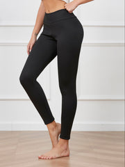 Women's Thermal Leggings Fleece Lined Warm Pants Winter Sports