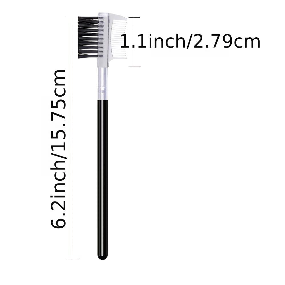 5pc Eyelash Comb & Eyebrow Brush Set for Extensions & Makeup
