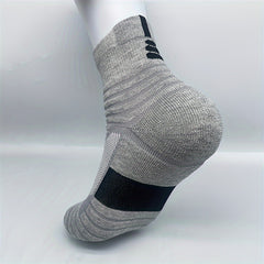 3 Pairs Men's Sport Socks Mesh Comfy Breathable for Training Running