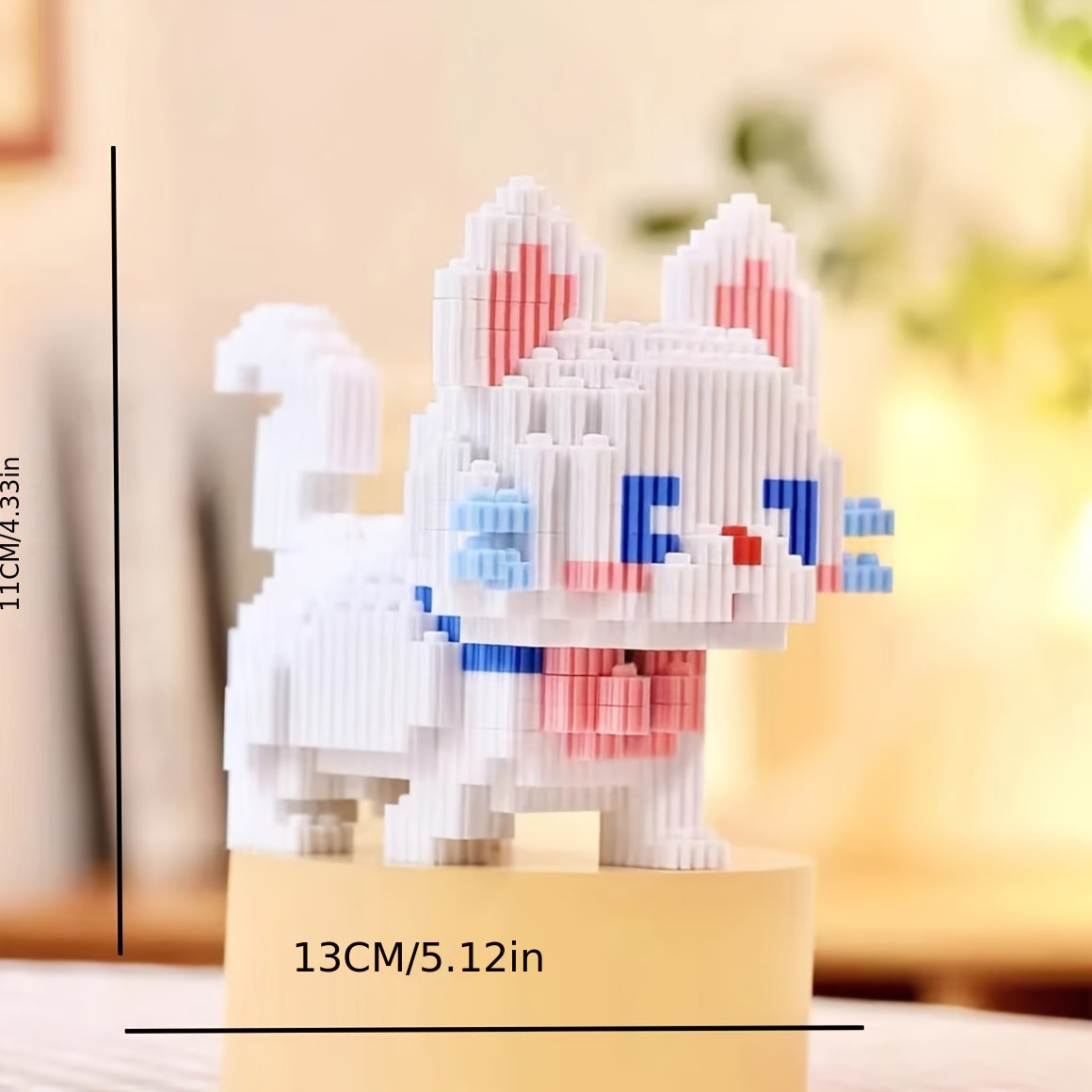 1505pcs Cat Building Blocks Puzzle Set for Ages 14