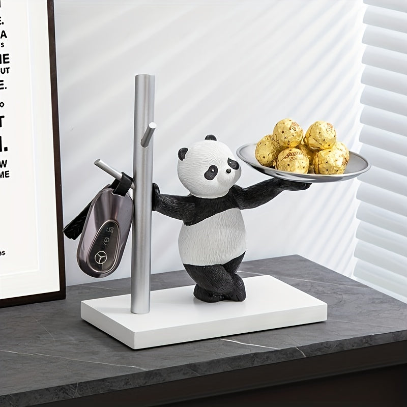 Panda Entrance Shoe Cabinet Hook Modern Hanger Storage Decoration