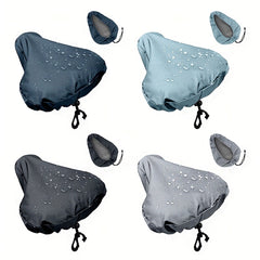2pcs Waterproof Bike Seat Cover Drawstring Rain Dust Protection