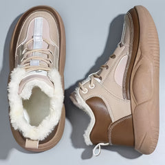 Women's Thickened Medium Tube Snow Boots