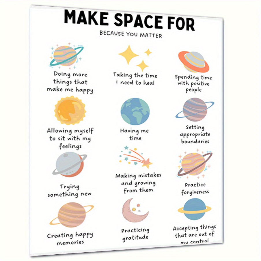 Diversity Classroom Posters for Mental Health & SEL