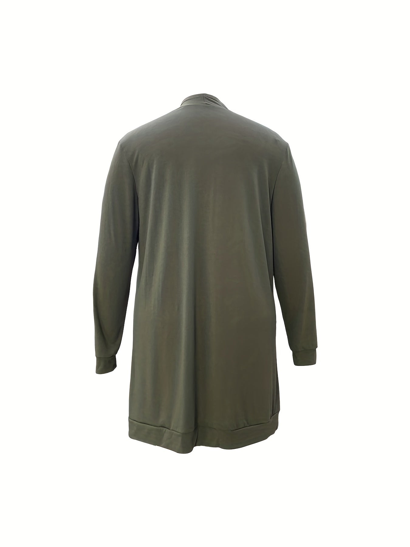 Open Front Cardigan with Pockets