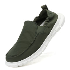 Men's Canvas Slip-On Walking Shoes Sneakers