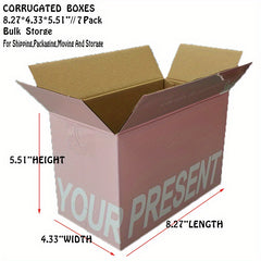 6pcs Recyclable Gift Boxes - Ideal for Birthdays, Holidays & Everyday Needs