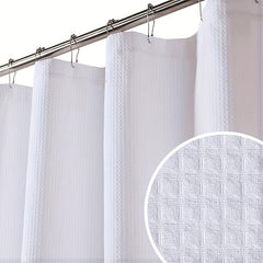 Machine Washable Water Repellent Shower Curtain for Bathroom