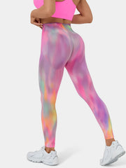 Tie Dye High Waisted Yoga Leggings