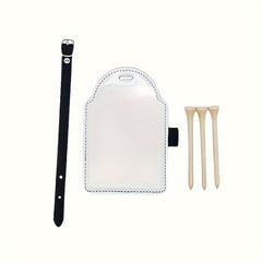 2 Pcs Heat Transfer Blank PU Golf Spike Sleeves with Spikes