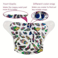 Breathable Diaper Pants & Microfiber Pad Set for Baby Training Pants