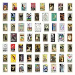 180pcs Tarot Stickers Astrology Decals Waterproof Vinyl Stickers DIY Fortune