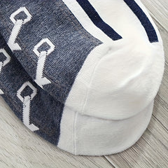 5 Pairs Funny Low Cut Canvas Shoes Socks Women's Stockings