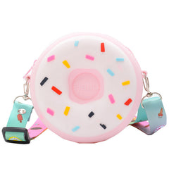 Donut Coin Purse Shoulder Bag for Girls - Perfect Birthday Gift
