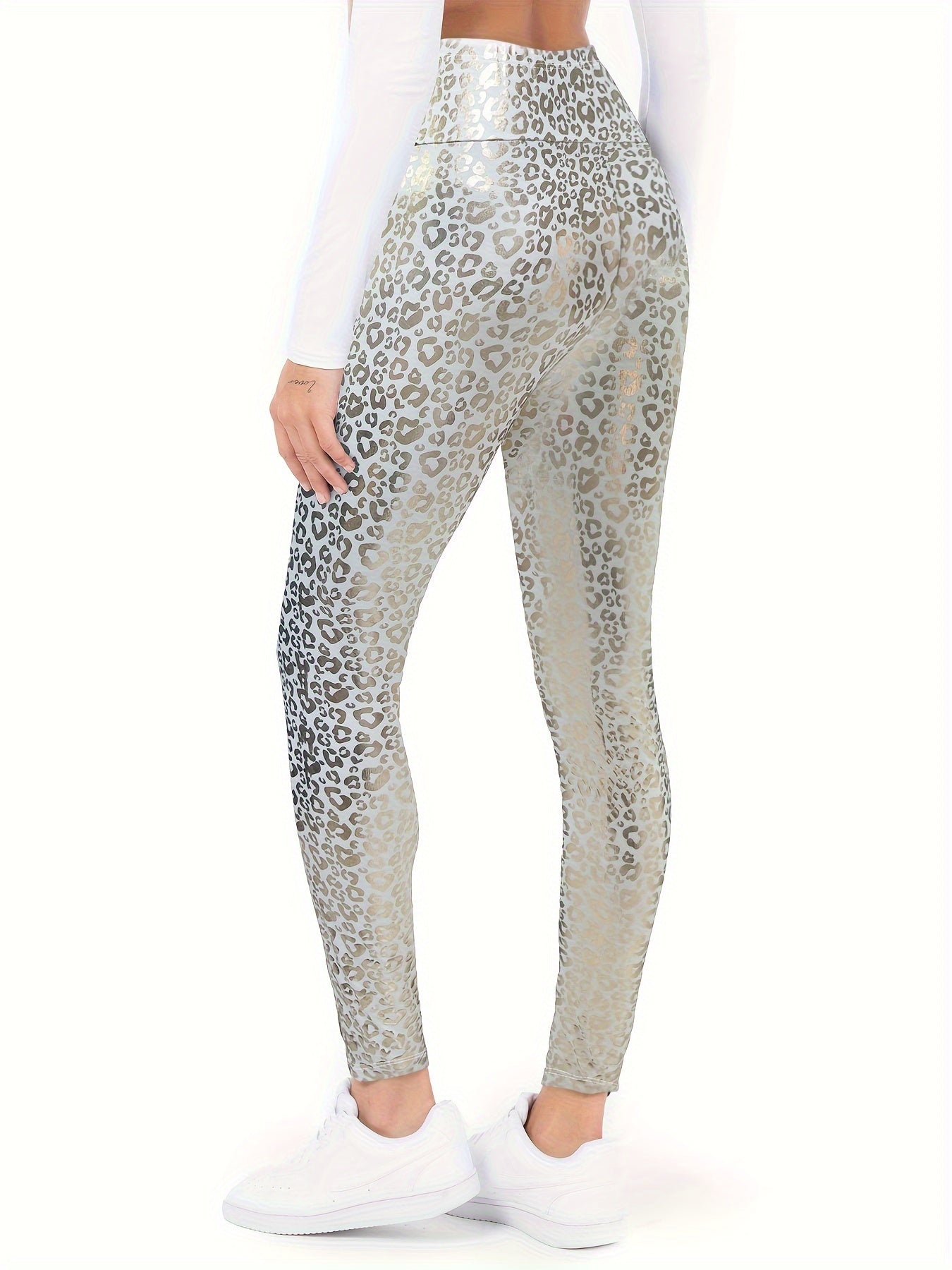 Leopard Wideband High Rise Leggings