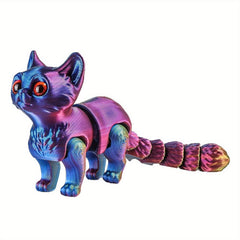 3D Printing Flexibility in Joints Animal Figures Models