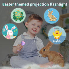 Easter Projection Purple Bunny Egg Novelty Toy